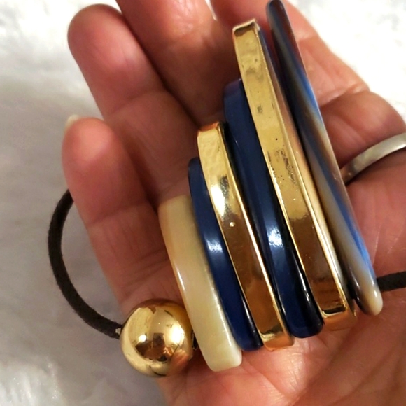 Beautiful Design, Colorful Hanging From a Leather Thread. Women's Necklace - Picture 12 of 12